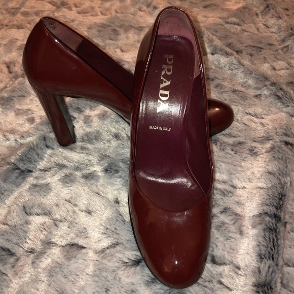 Prada Shoes - Prada chunky heels